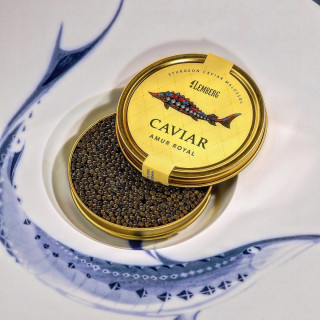 Ікра амурського осетра 100 г Lemberg Amur Royal Caviar