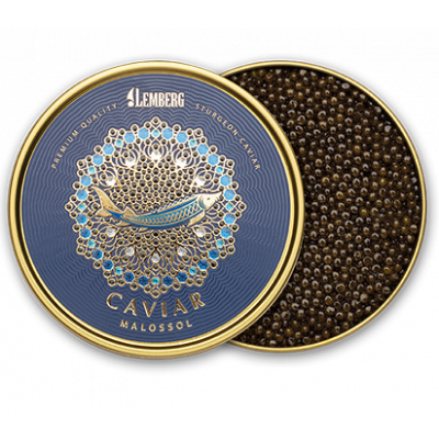 Ікра амурського осетра 500 г Lemberg Amur Royal Caviar