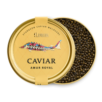 Ікра амурського осетра 100 г Lemberg Amur Royal Caviar