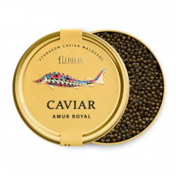 Amur sturgeon caviar 100 g Lemberg Amur Royal Caviar