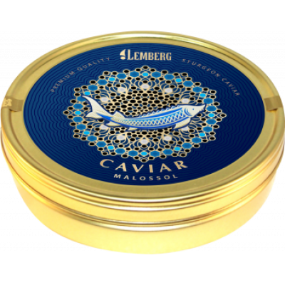 Ікра амурського осетра 500 г Lemberg Amur Royal Caviar