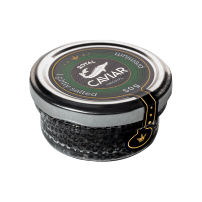 Икра Осетра 50 гр Royal Caviar Premium