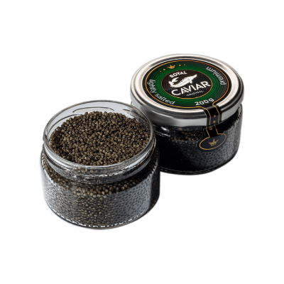 Sturgeon caviar 200 gr Royal Caviar Premium